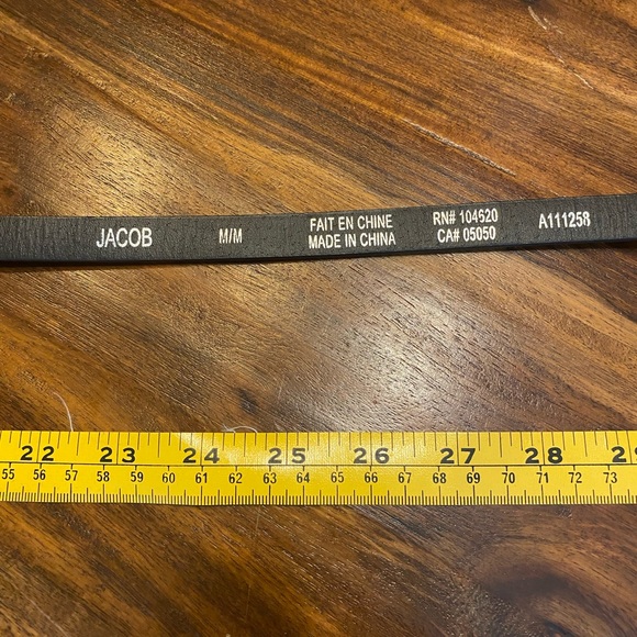 Jacob leopard print belt | Bundle and get this item for free. - Picture 4 of 4